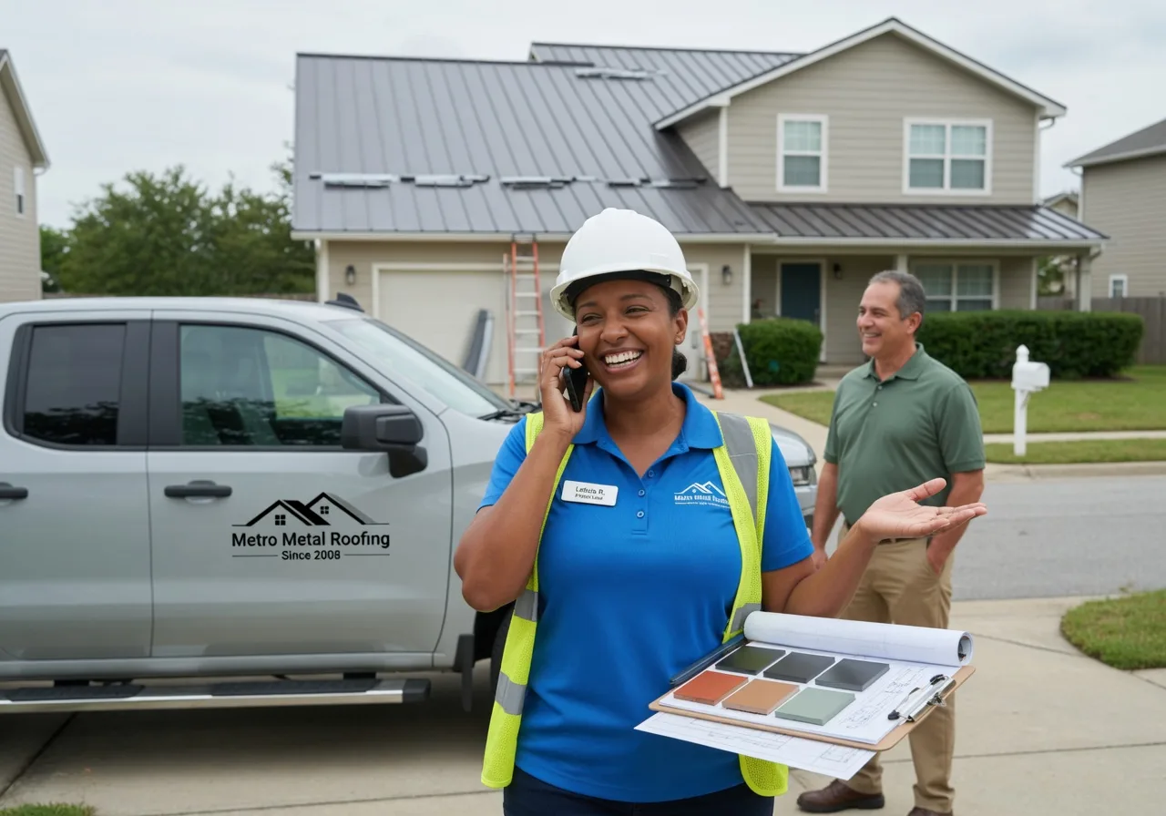 Storm Damage Metal Roof Repair in Sharptown, MD